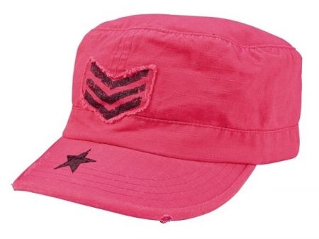 Dámská čepice ROTHCO® FATIGUE pink & stripes