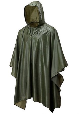 Poncho COMMANDO rip-stop oliva