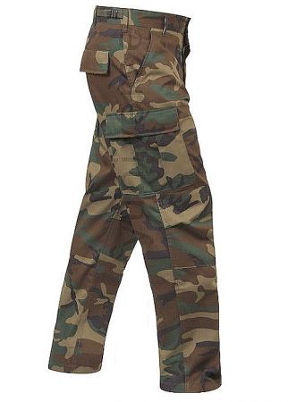 Kalhoty ROTHCO® BDU woodland camo