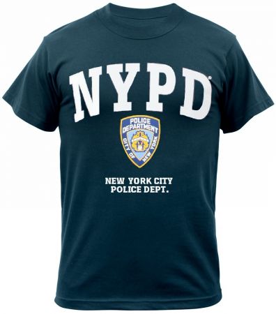 Tričko ROTHCO® N.Y.P.D. velké logo modrá