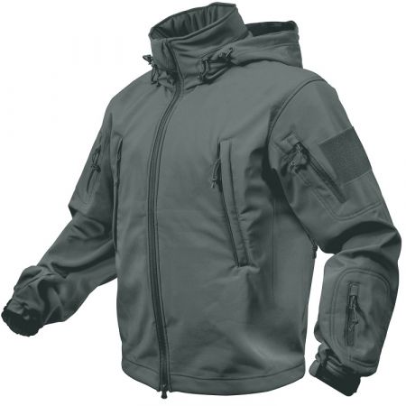 Bunda ROTHCO® TACTICAL SOFT SHELL gunmetal šedá