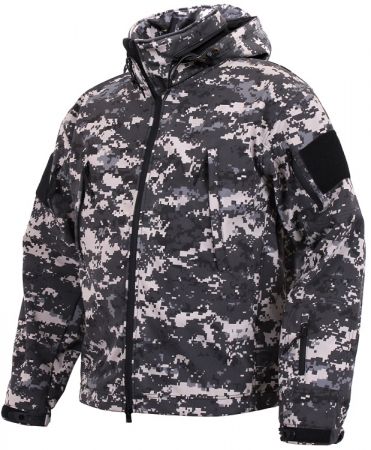 Bunda ROTHCO® TACTICAL SOFT SHELL digital urban camo