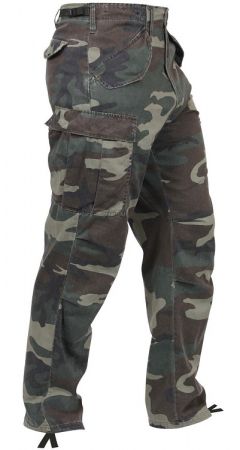 Kalhoty ROTHCO® VINTAGE M-65 woodland camo