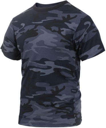 Tričko ROTHCO® midnight blue camo