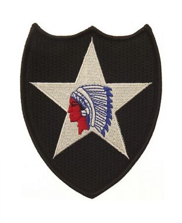 Nášivka 2ND INFANTRY DIVISION malá barevná