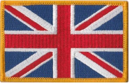 Nášivka vlajka VELKÁ BRITÁNIE barevná