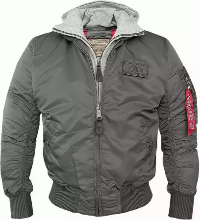 Bunda ALPHA INDUSTRIES MA-1 D-TEC repl. grey