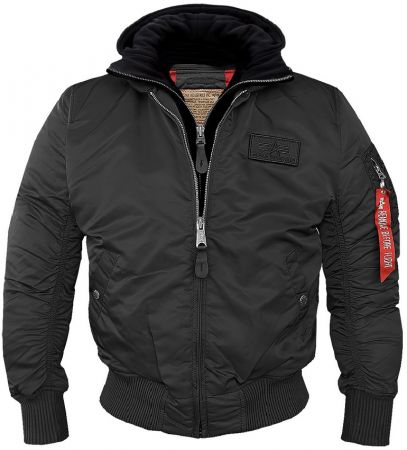 Bunda ALPHA INDUSTRIES MA-1 D-TEC černá & černá
