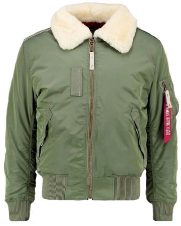 Bunda ALPHA INDUSTRIES INJECTOR III sage green
