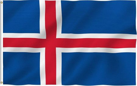 Vlajka ISLAND