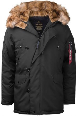 Bunda ALPHA INDUSTRIES EXPLORER černá