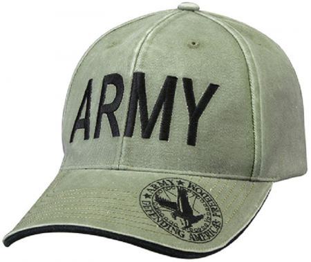 Čepice ROTHCO® DELUXE  ARMY VINTAGE logo oliva