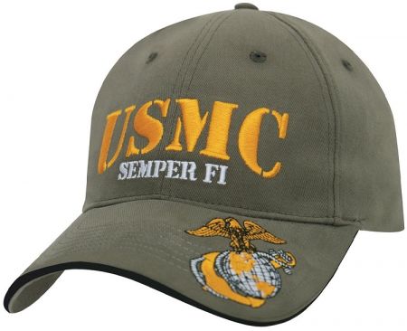 Čepice ROTHCO® USMC SEMPER FI oliva