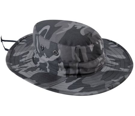 Klobouk ROTHCO® BOONIE nastavitelný black camo