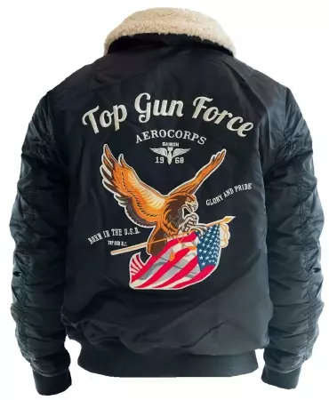 Bunda TOP GUN® FORCE CWU-45 černá
