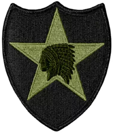 Nášivka 2ND INFANTRY DIVISION velká