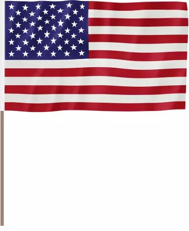 Vlajka USA 30 x 45cm s tyčkou