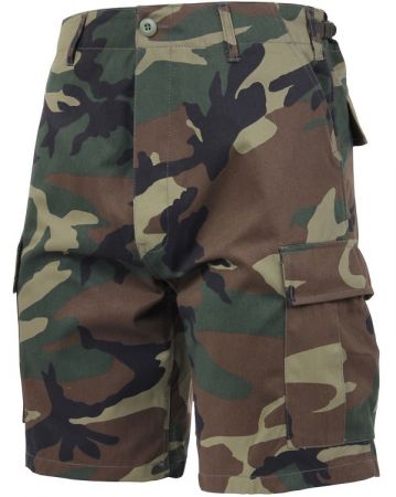 Kraťasy ROTHCO® BDU woodland camo