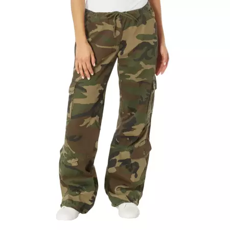 Dámské kalhoty ROTHCO® PARATROOPER woodland camo