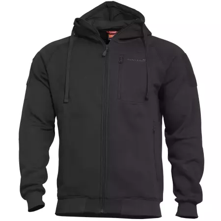Mikina LEONIDAS 2.0 fleece černá