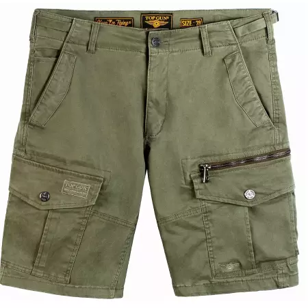 Kraťasy TOP GUN® CARGO PILOT oliva