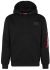 Mikina BACK PRINT HOODY černá
