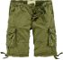 Kraťasy ALPHA INDUSTRIES JET tm.zelená