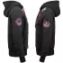 Mikina s kapucí ZIP HOODY černá