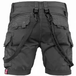ALPHA INDUSTRIES Kraťasy UTILITY černá