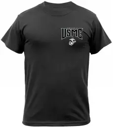 ROTHCO® Tričko U.S.M.C. FIRST TO FIGHT černá