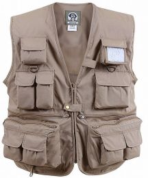 Vesta ROTHCO® UNCLE MILTY TRAVEL VEST khaki