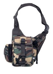 Taška SHOULDER BAG woodland camo