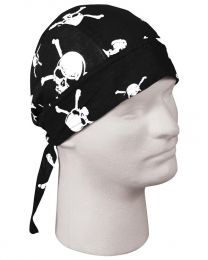 ROTHCO® Šátek ROTHCO® HEADWRAP SKULL & CROSSBONES