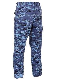 Kalhoty ROTHCO® BDU sky blue digital camo