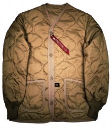 Vložka ALPHA INDUSTRIES M-65 ALS LINER khaki