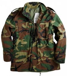 Bunda ALPHA INDUSTRIES M-65 woodland