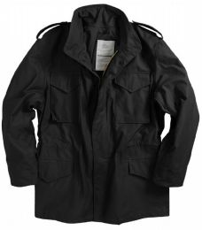 Bunda ALPHA INDUSTRIES M-65 černá