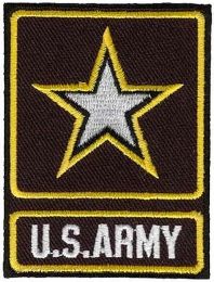 Made In USA Nášivka U.S. ARMY STAR
