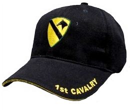 ATLANTIS® Čepice 1ST CAVALRY černá