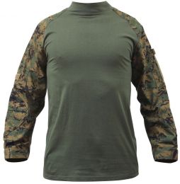 Taktická košile ROTHCO® COMBAT digital woodland camo