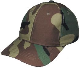 Dětská čepice woodland camo