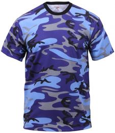 ROTHCO® Tričko ROTHCO® electric blue camo