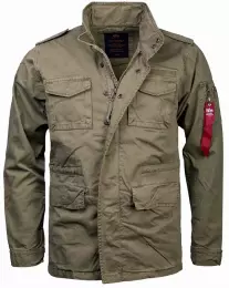 ALPHA INDUSTRIES Bunda ALPHA INDUSTRIES HUNTINGTON oliva