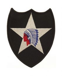 Nášivka 2ND INFANTRY DIVISION malá barevná