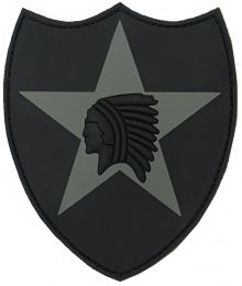 101INC Nášivka 2ND INFANTRY DIVISION velcro plast velká