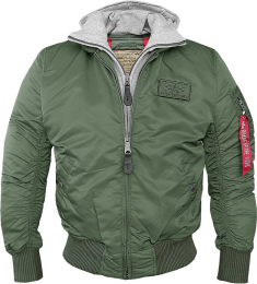 ALPHA INDUSTRIES Bunda MA-1 D-TEC sage green