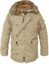 Bunda ALPHA INDUSTRIES EXPLORER khaki
