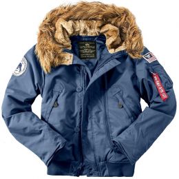 ALPHA INDUSTRIES Bunda ALPHA INDUSTRIES POLAR SV repl.blue