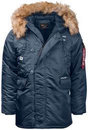 Bunda ALPHA INDUSTRIES N-3B AIRBORNE repl.blue