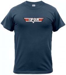 Tričko TOP GUN navy